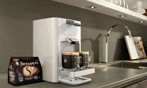 ماكينة قهوة لجميع انواع الكبسولات